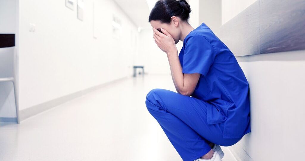 Nurse Crying